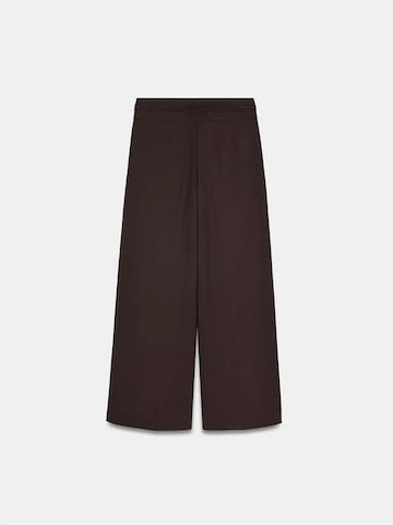 Wide Leg Pantalon Dilvin en marron