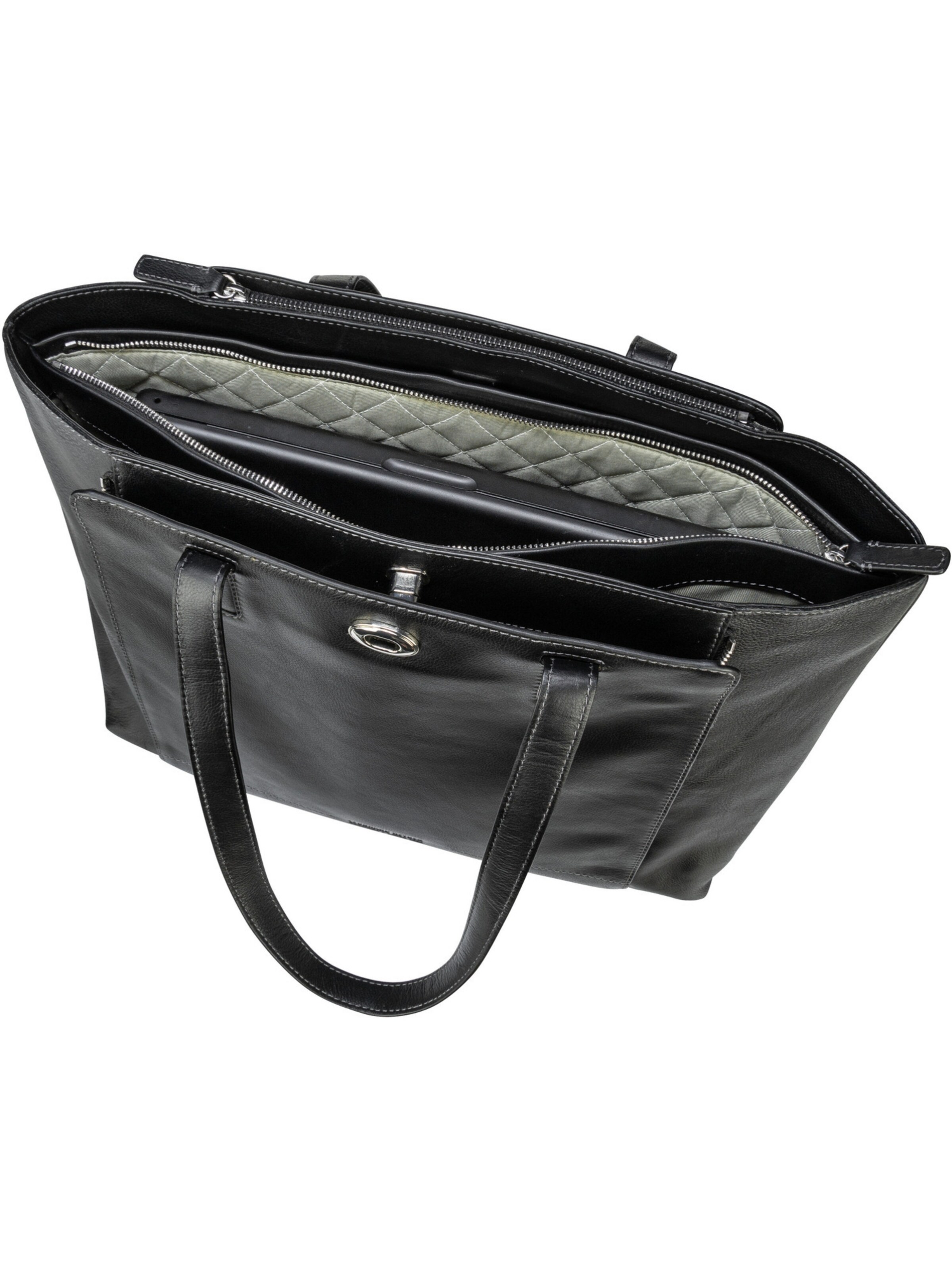 LEONHARD HEYDEN Shopper 'Nizza' in Black