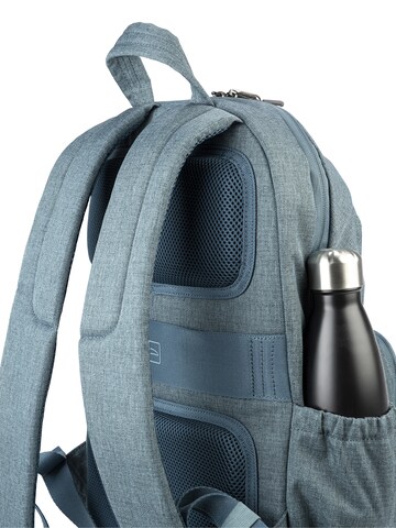 Zaino 'Zaino Unisex Tucano Poliestere con Zip - 29x42,5x14 cm' di TUCANO in blu