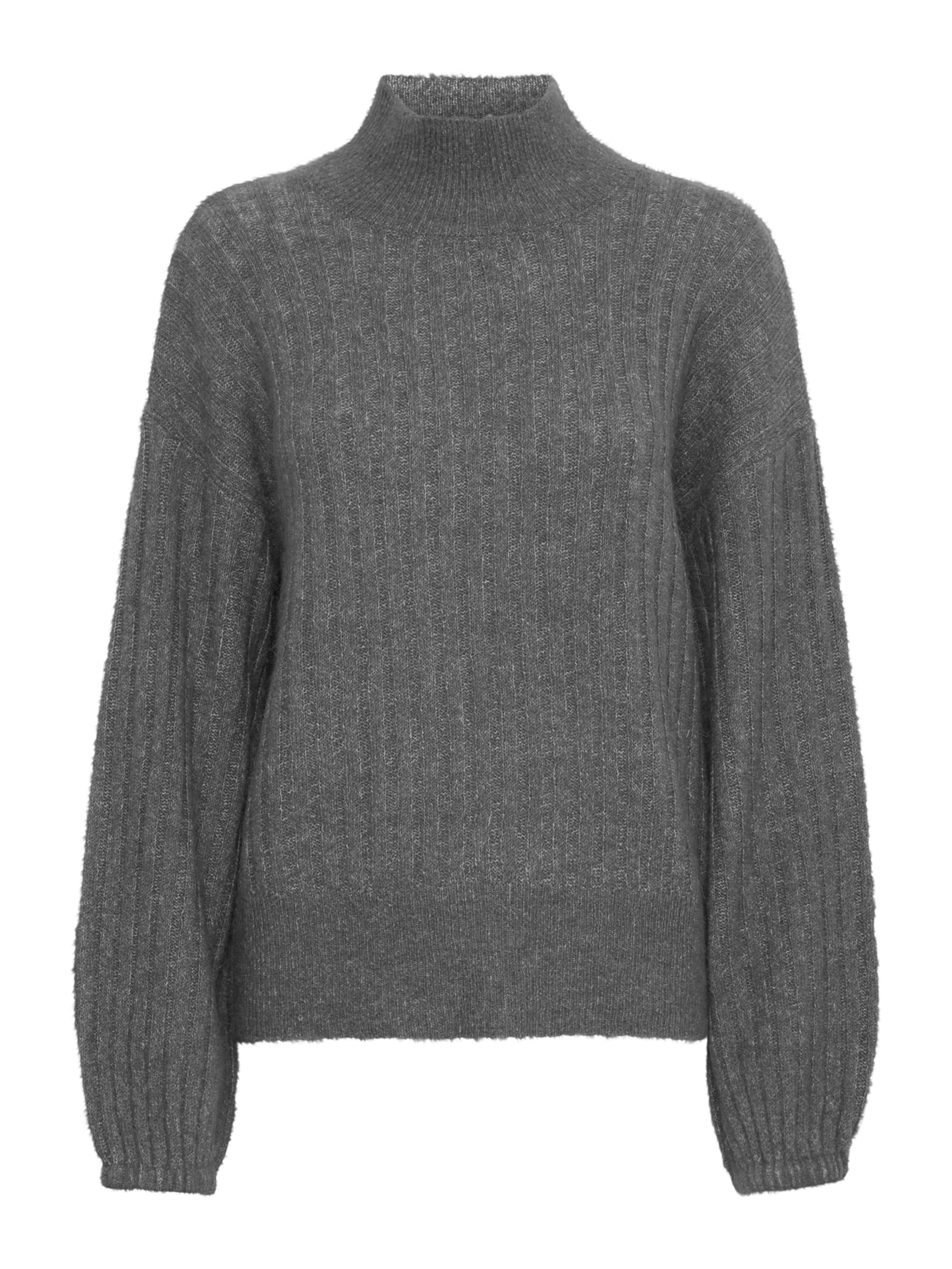 ICHI Kampsun 'IH KAMARA', värv hall: eest vaates