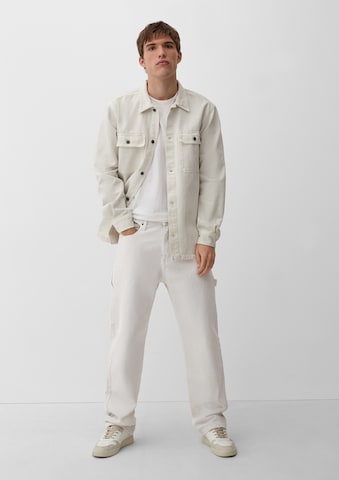 Loosefit Jean 'QS x JAMULE' QS en blanc