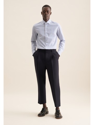 SEIDENSTICKER Slim Fit Hemd in Blau