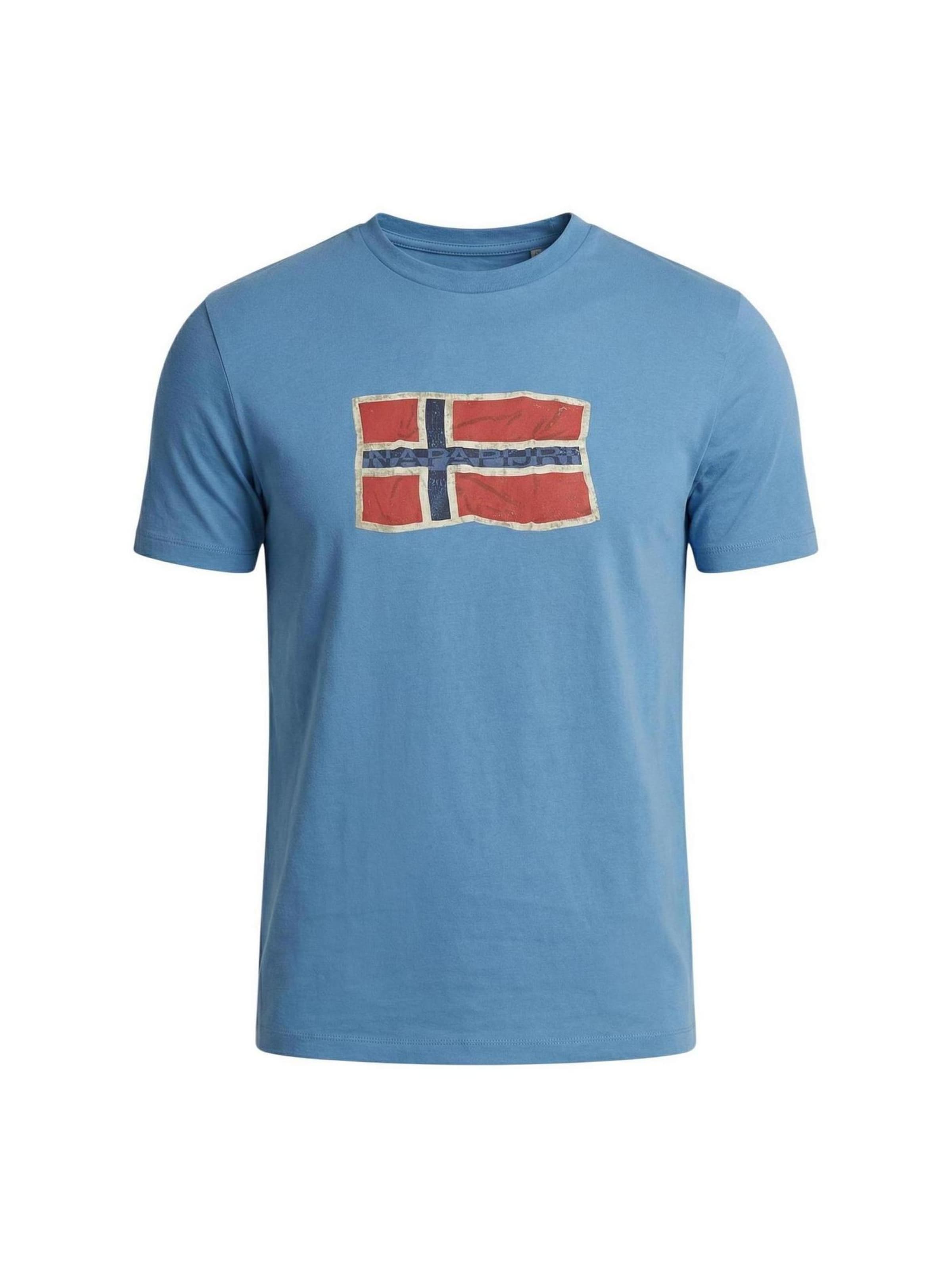 Maglietta 'S-MAHSA SS NP0A4FZB' di NAPAPIJRI in blu