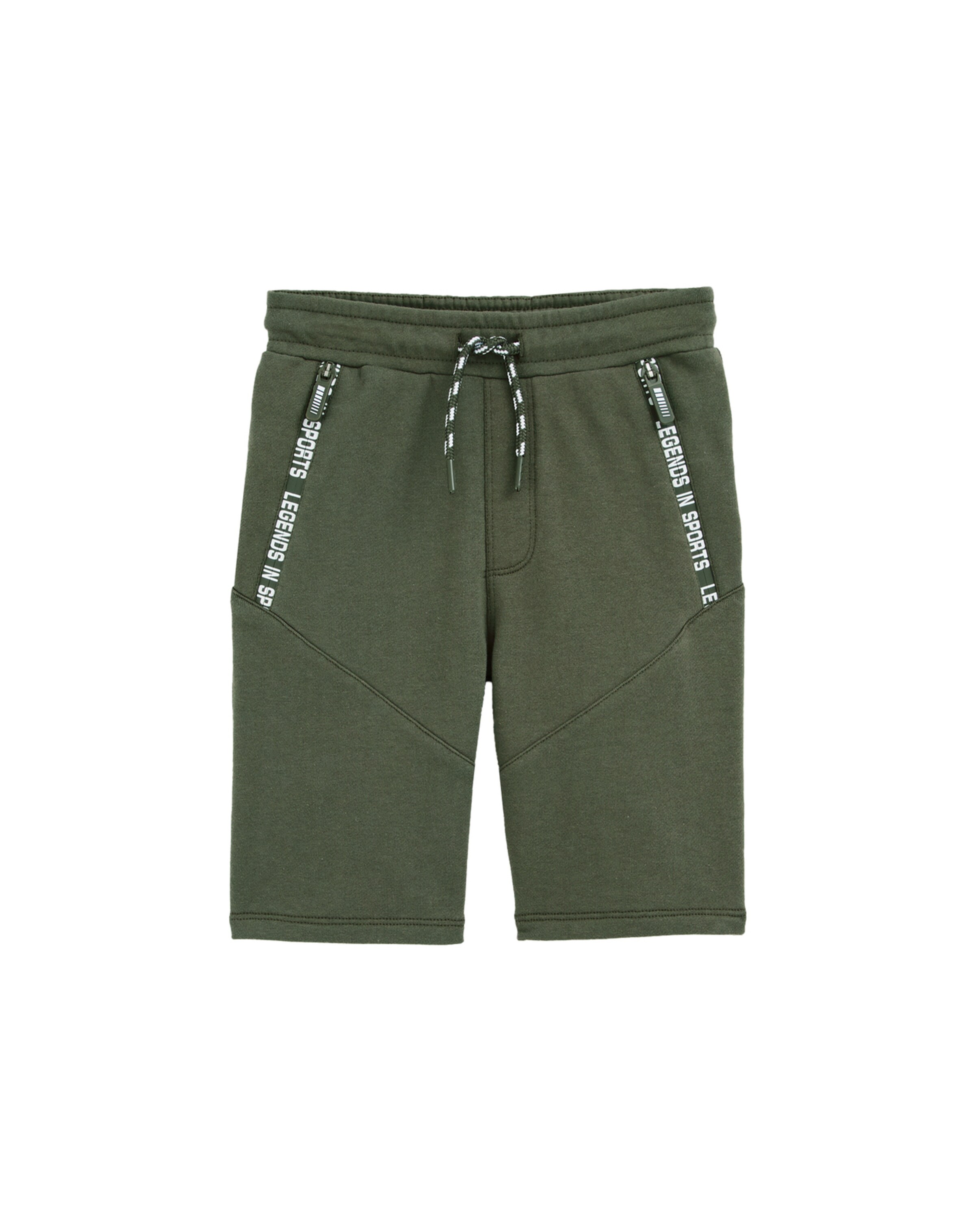 WE Fashion Regular Byxa i grön: framsida