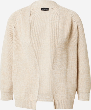 Cardigan TAIFUN en beige : devant