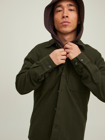Regular fit Camicia 'JJEjay' di JACK & JONES in verde