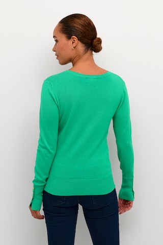 Pull-over 'Lizza' Kaffe en vert