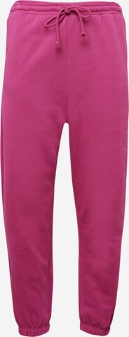 Cotton On Curve Tapered Broek in Roze: voorkant