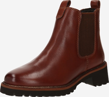 ARA Chelsea boots in Bruin: voorkant