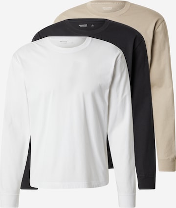 HOLLISTER Koszulka w kolorze beżowy: przód