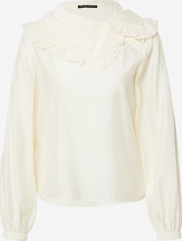 Sisley Bluse i hvit: forside