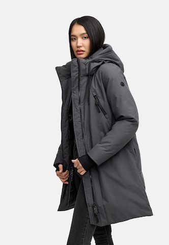 NAVAHOO Mantel 'Winterzart 14' in Grau