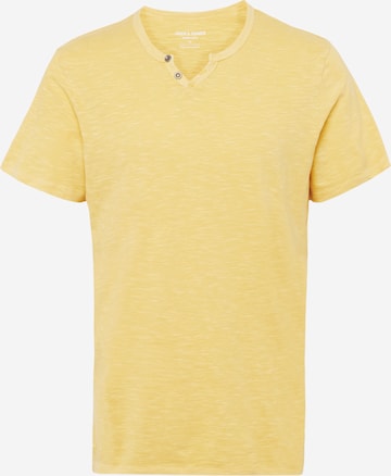 Maglietta di JACK & JONES in giallo: frontale