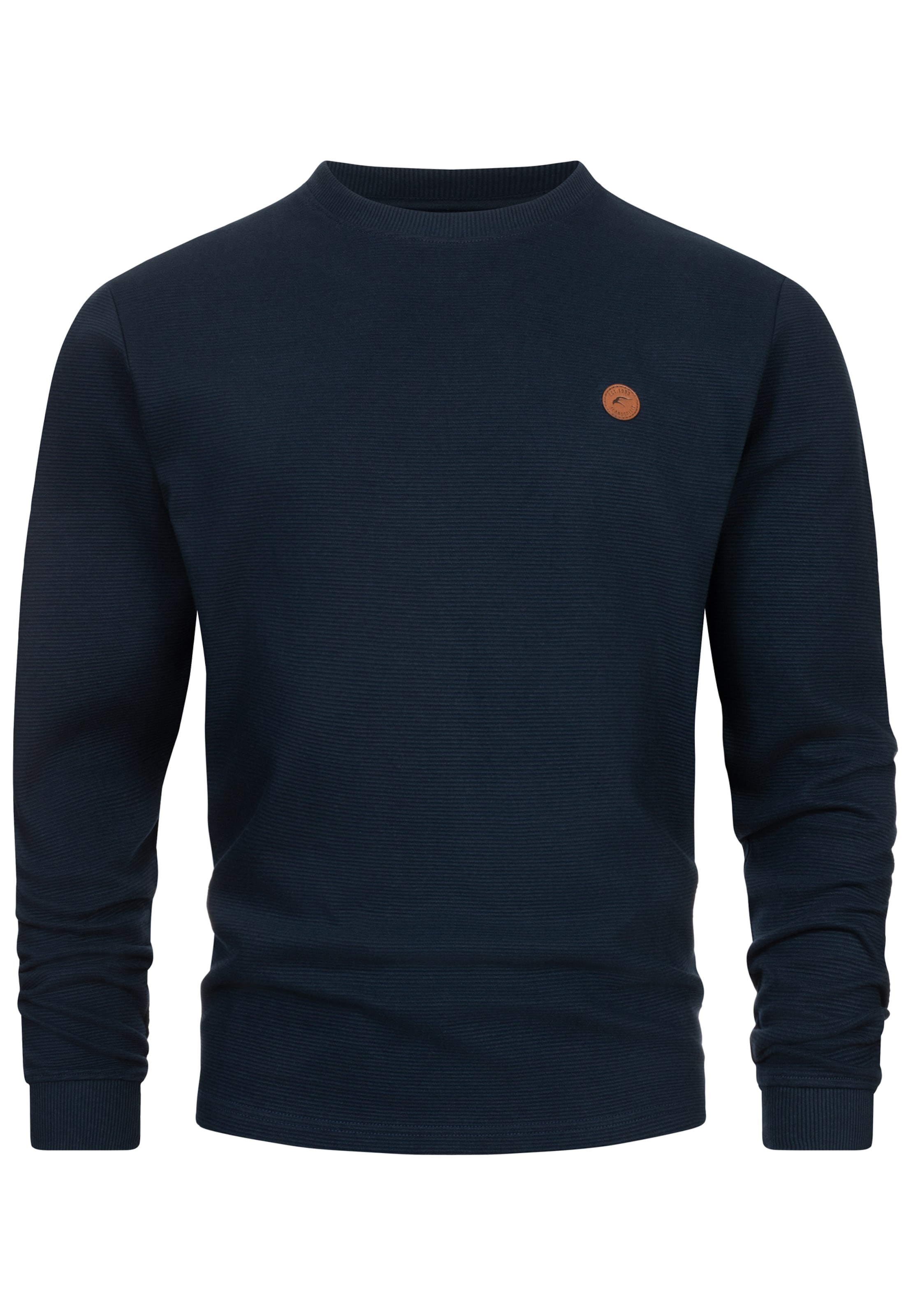 INDICODE JEANS Sweatshirt in Blauw: voorkant