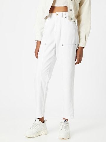 Loosefit Jean 'WILLOW WORK' Pepe Jeans en blanc : devant