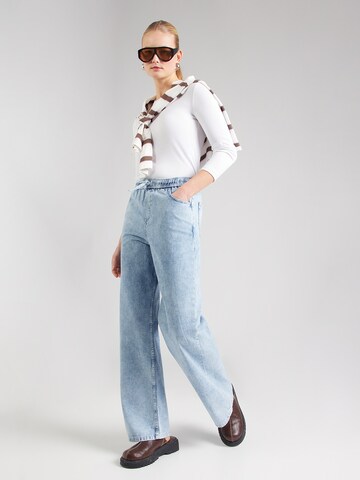Wide leg Jeans 'Saltwater' de la ROXY pe albastru