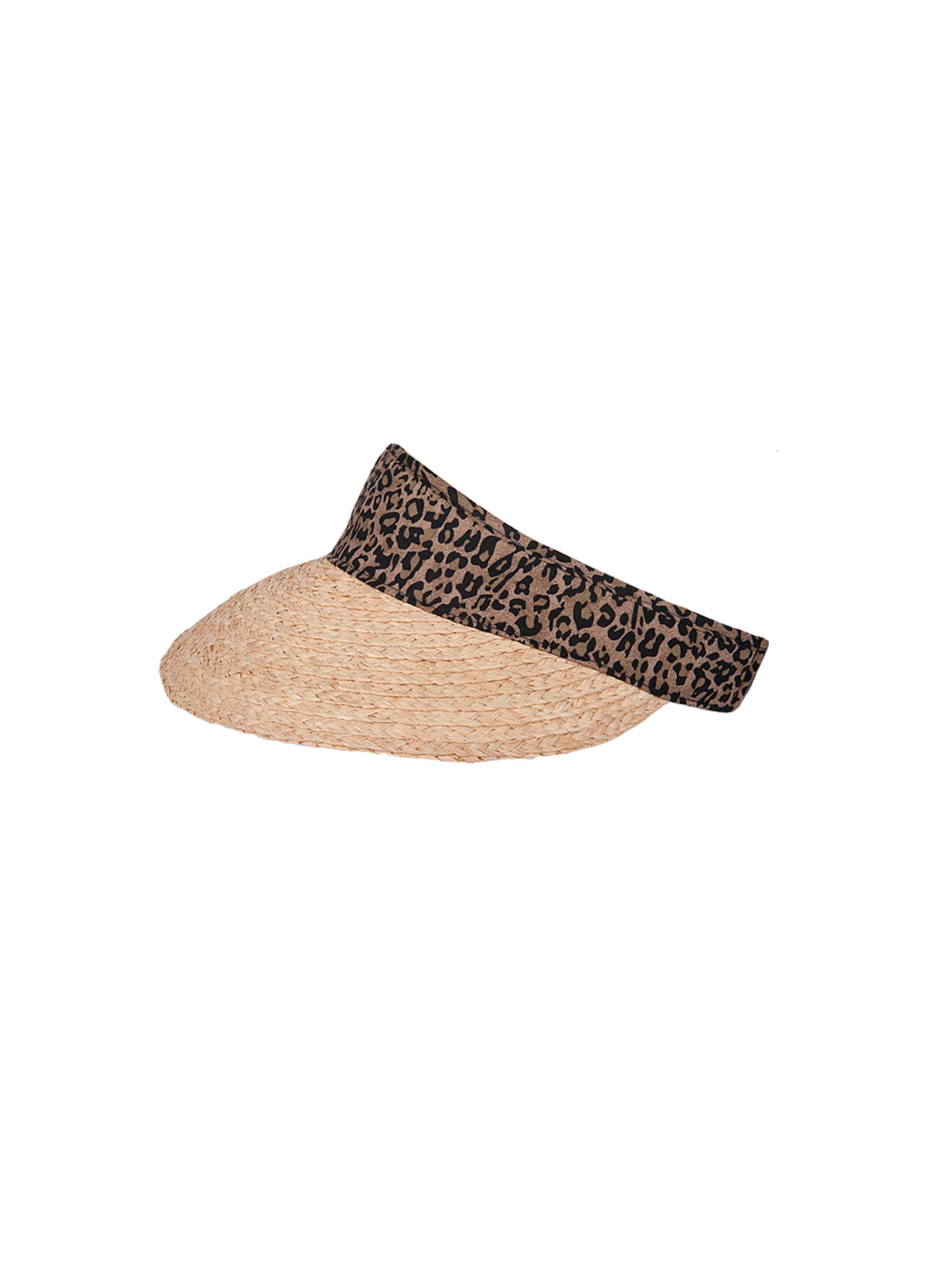 Hatland Cap 'Olinka Raffia' in Brown: front