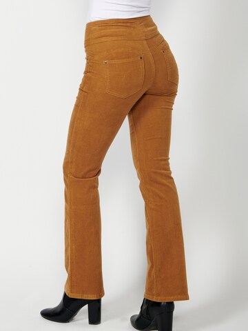 KOROSHI Boot cut Pants in Beige