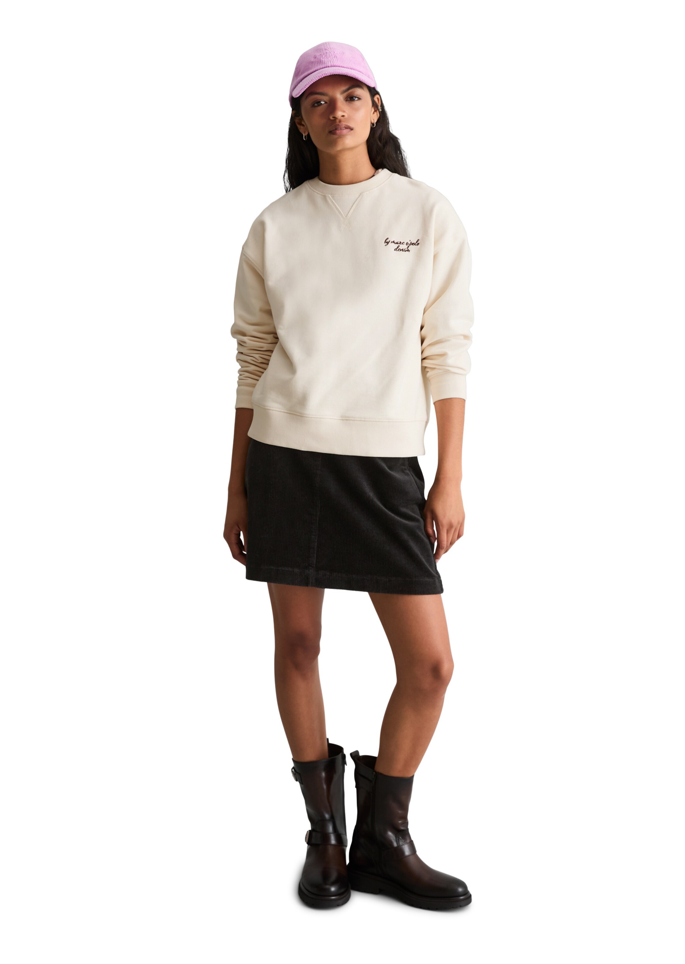 Marc O'Polo DENIM Sweatshirt in Weiß