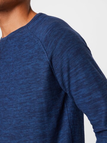 BLEND Pullover in Blau