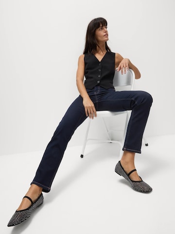 Coupe slim Jean Marks & Spencer en bleu : devant