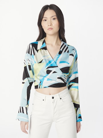 HUGO Blouse 'Ecarly' in Mixed colors: front