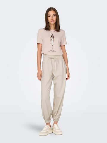 T-shirt 'ONLKita' ONLY en rose