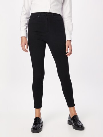 BOSS Skinny Jeans 'Maye' in Zwart: voorkant