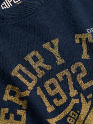 Superdry & Co - Camisa 'Vintage Prep' em azul