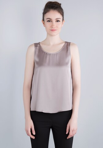 IMPERIAL Bluse in Grau: Vorderseite