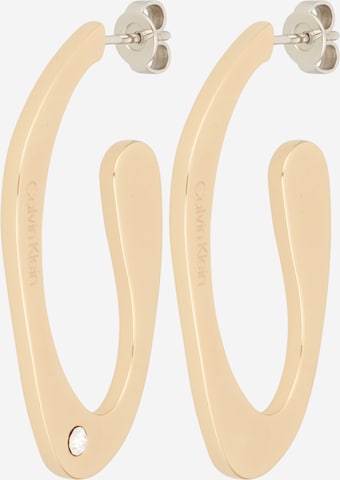 Calvin KleinNaušnice - zlatna boja: prednji dio