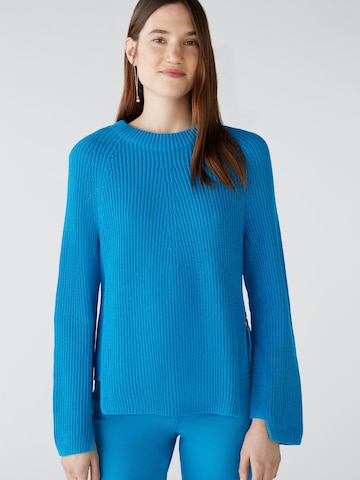 OUI Sweater 'RUBI' in Blue: front