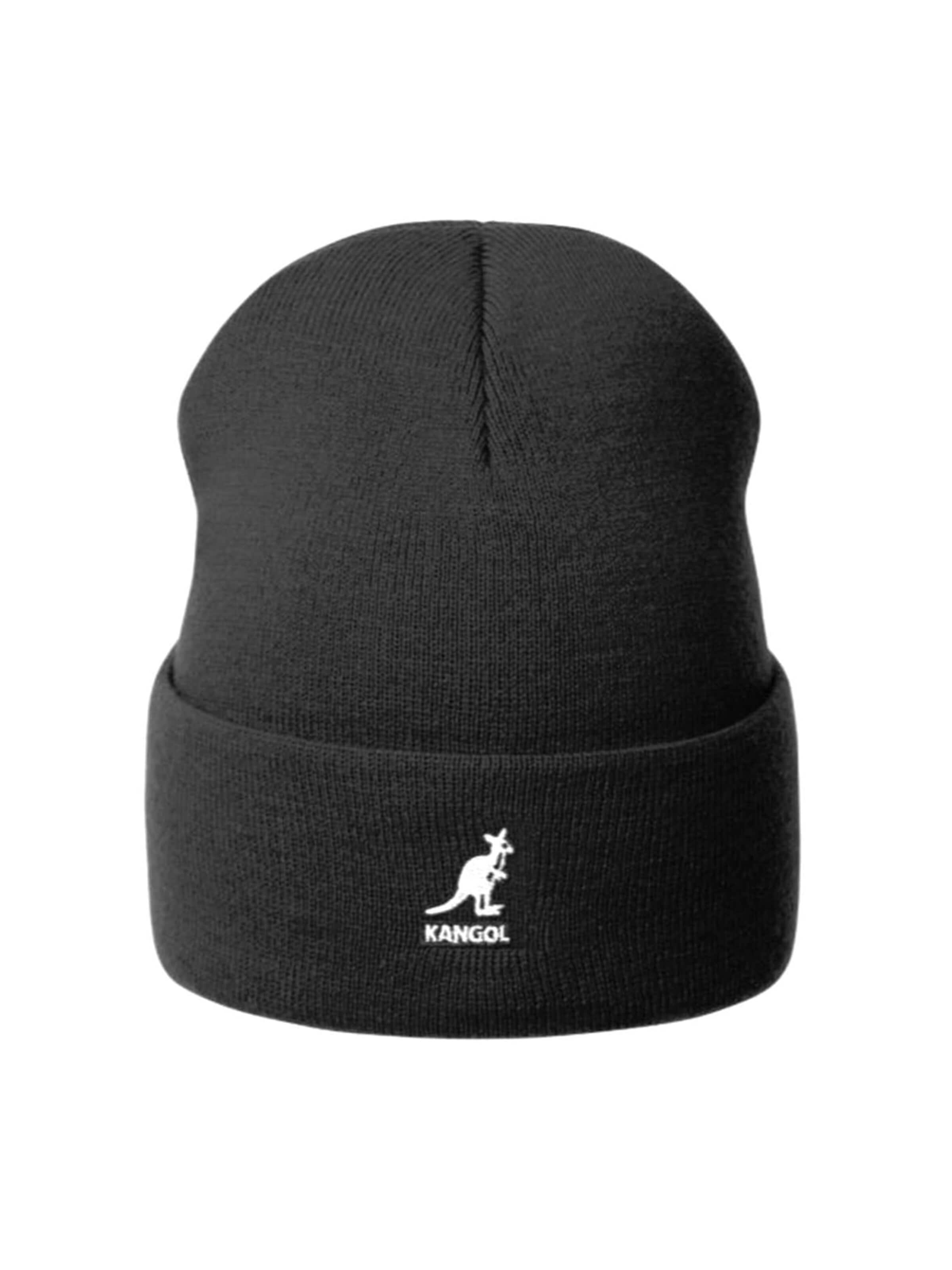 Bonnet KANGOL en noir : devant