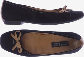 Paul Green Flats & Loafers in 38 in Black: front