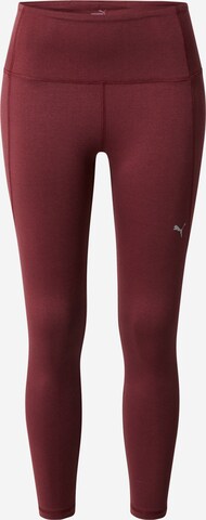 PUMA Skinny Sporthose in Lila: predná strana