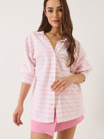 Chemisier Bianco Lucci en blanc : devant