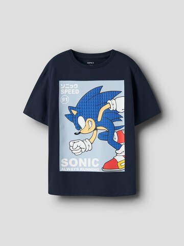 NAME IT Tričko 'NKMActis Sonic' – modrá