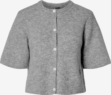Cardigan 'PCSilly' PIECES en gris : devant