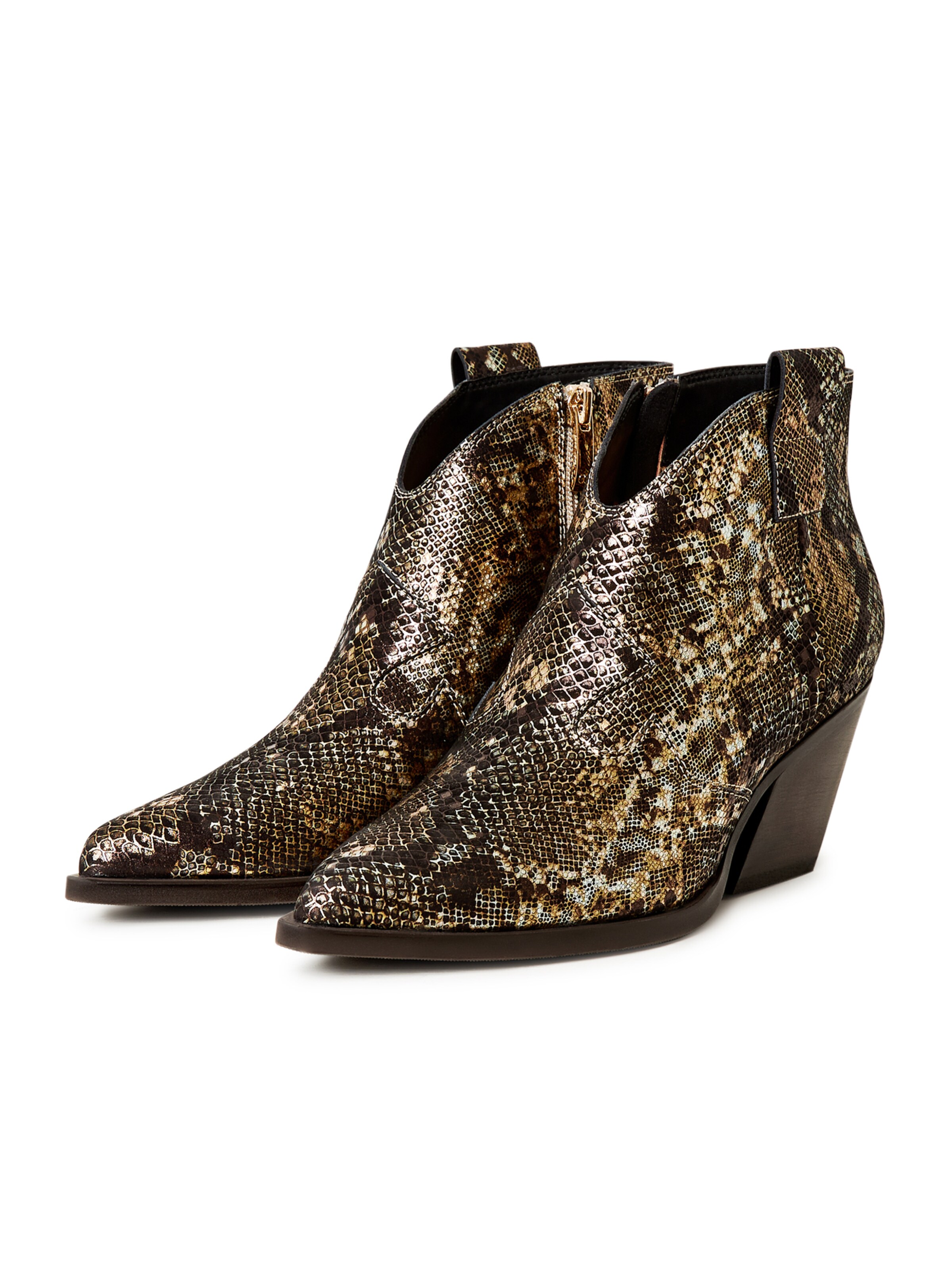 CESARE GASPARI Cowboy boot in Green