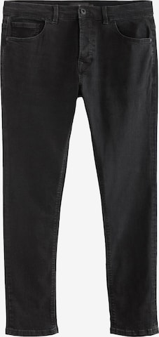 Coupe slim Jean Next en noir : devant