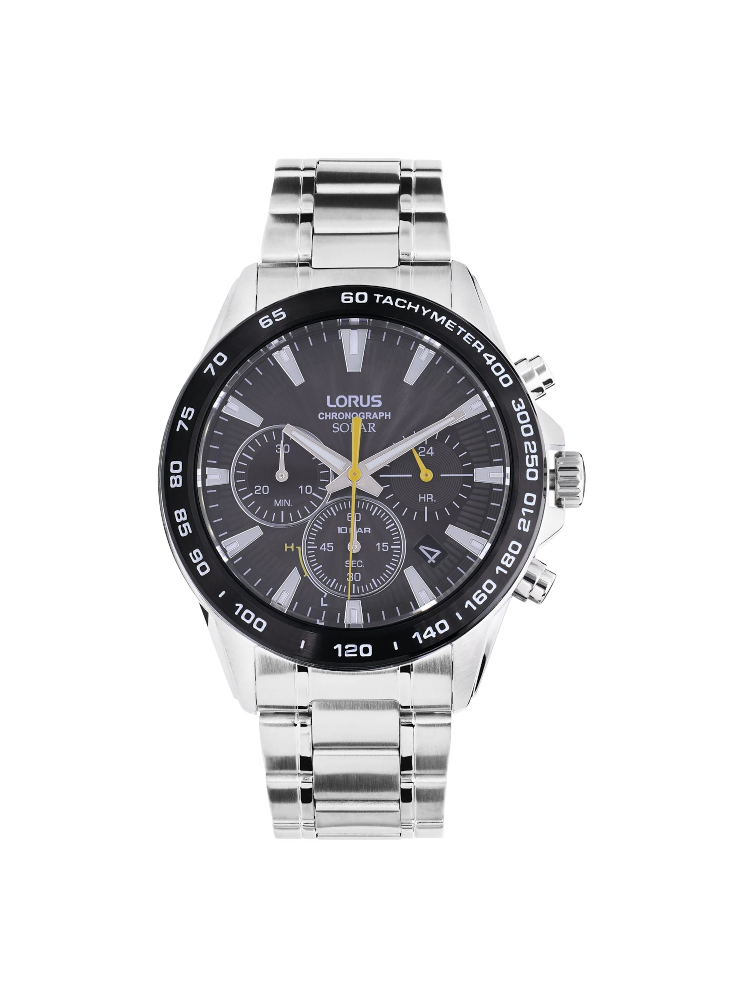 LORUS Analog Watch in Silver: front
