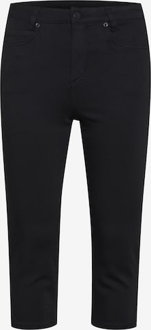 Coupe slim Jean 'KAdima' Kaffe en noir : devant