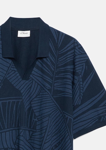 s.Oliver Shirt in Blauw