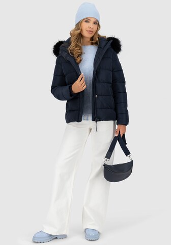 alife & kickin Between-Season Jacket in Blue