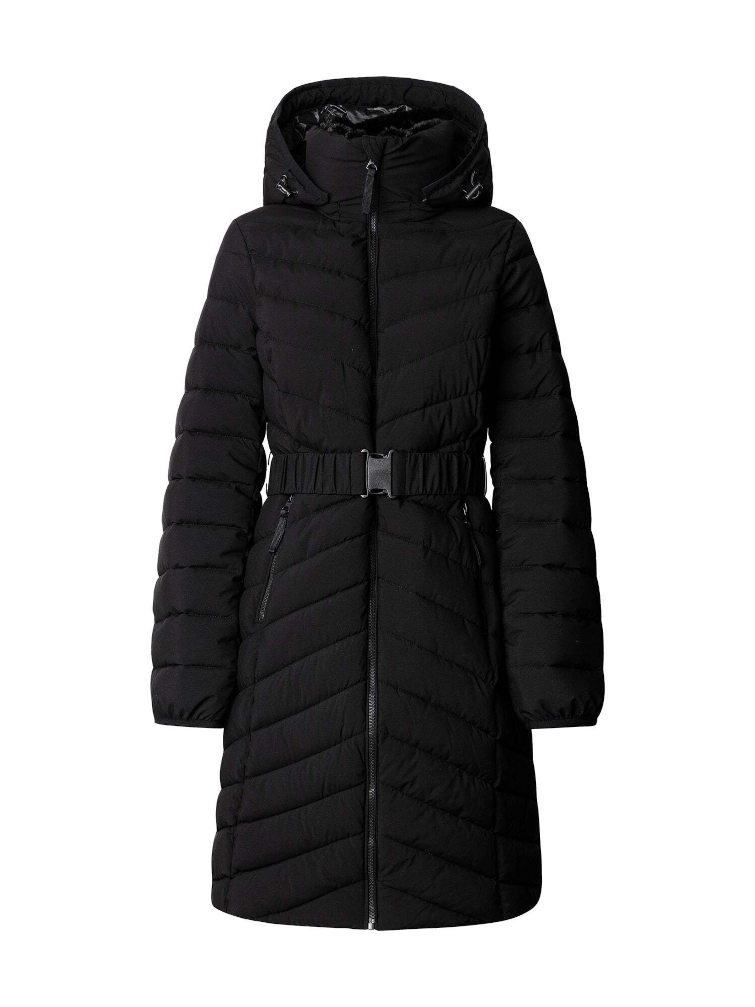 Pepe Jeans - Abrigo de invierno 'Sanny' en negro: frente