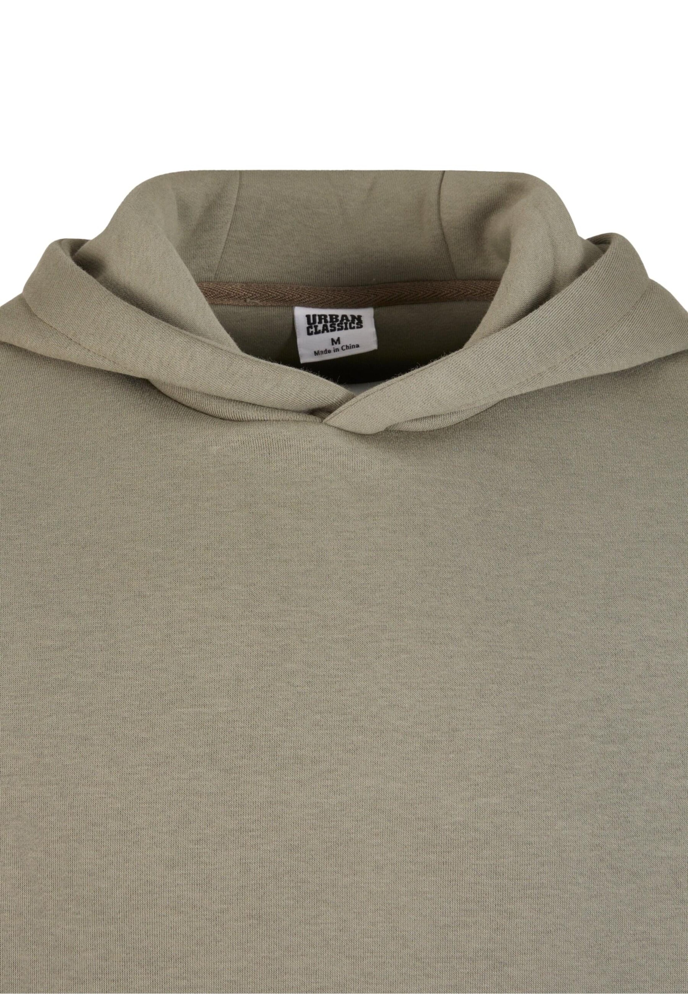 Urban Classics Μπλούζα φούτερ 'Fluffy' σε πράσινο