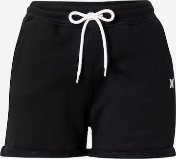 Pantaloni sportivi di Hurley in nero: frontale