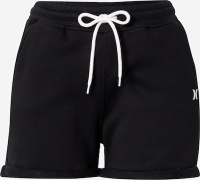 Pantaloni sport Hurley pe negru / alb, Vizualizare produs