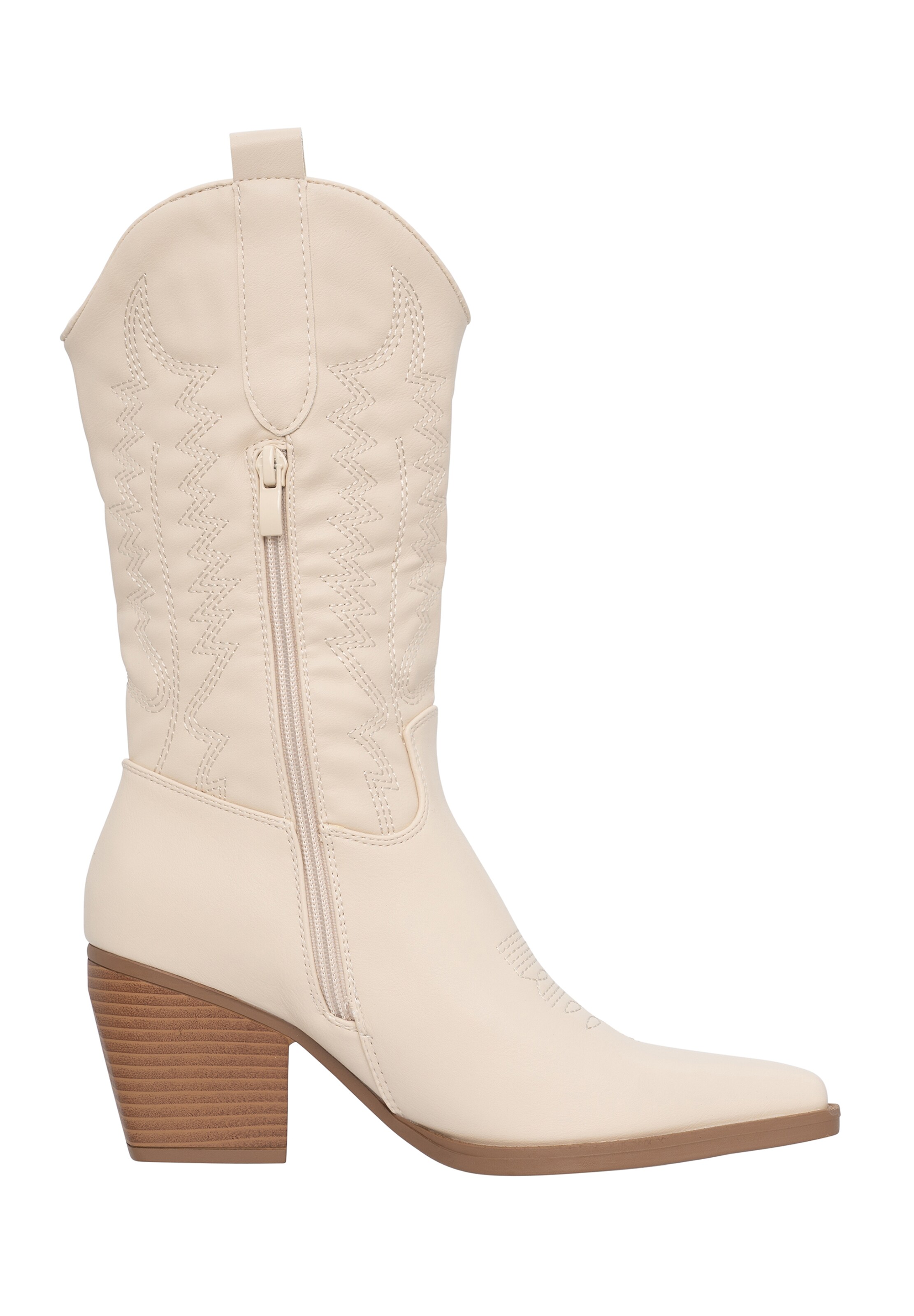 Stivale da cowboy di Elara in beige