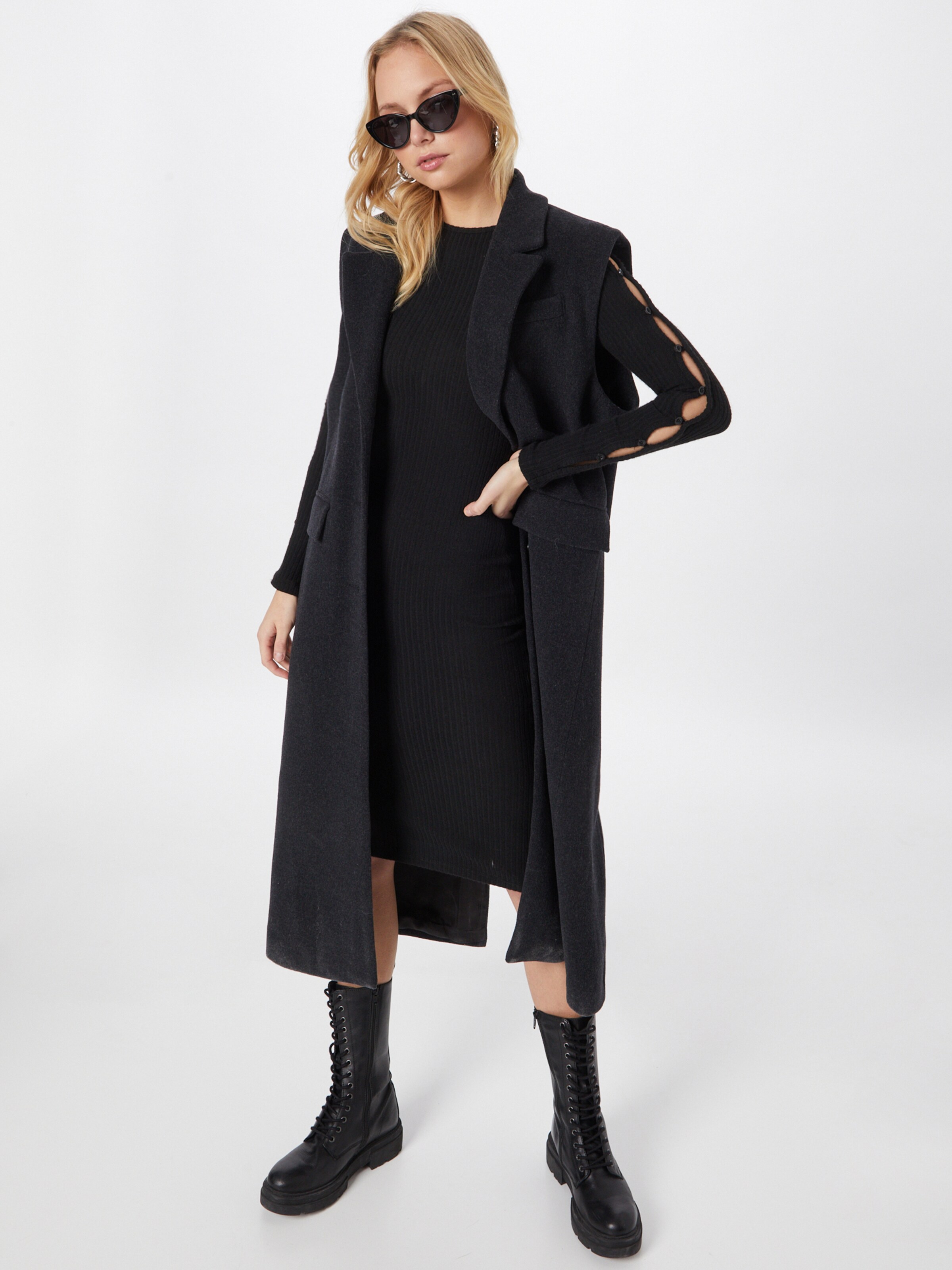 Frauen Kleider Trendyol Kleid in Schwarz - GE91963 Frauen Kleider Trendyol Kleid in Schwarz - GE91963